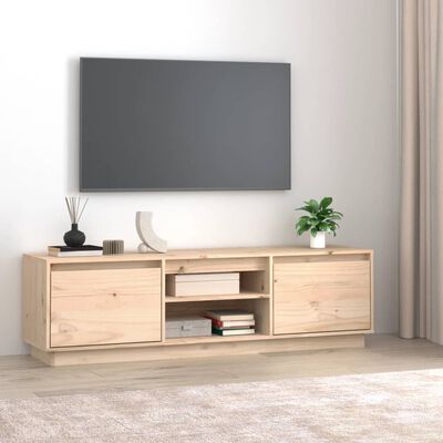 vidaXL TV ormarić 140 x 35 x 40 cm od masivne borovine