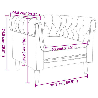 vidaXL 3-dijelni set sofa krem od mikrovlakana