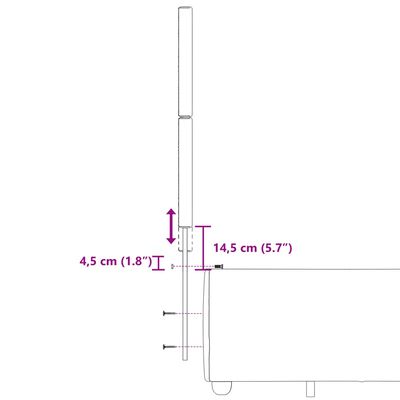 vidaXL Krevet box spring s madracem tamnosivi 120 x 190 cm tkanina