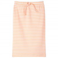 Dječja ravna suknja s prugama fluorescentno narančasta 92