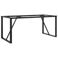 vidaXL Noge za blagovaonski stol O-oblika 180x80x73cm lijevano željezo