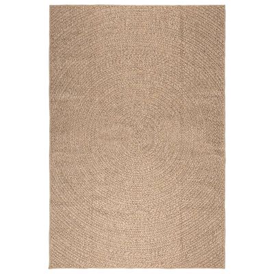 vidaXL Tepih ZIZUR 160 x 230 cm s izgledom jute unutarnji i vanjski