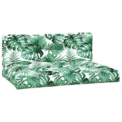 vidaXL Srednje vrtne sofe od paleta s jastucima 2 kom od drva bagrema