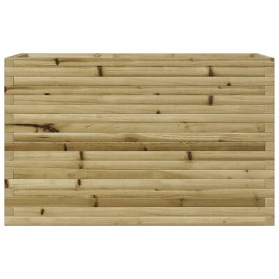 vidaXL Vrtna sadilica 110x40x68,5 cm od impregnirane borovine