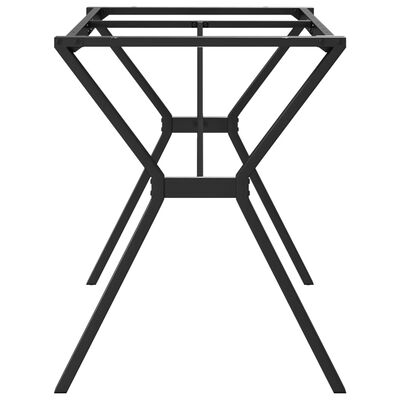 vidaXL Noge za blagovaonski stol Y-oblika 140x60x73cm lijevano željezo
