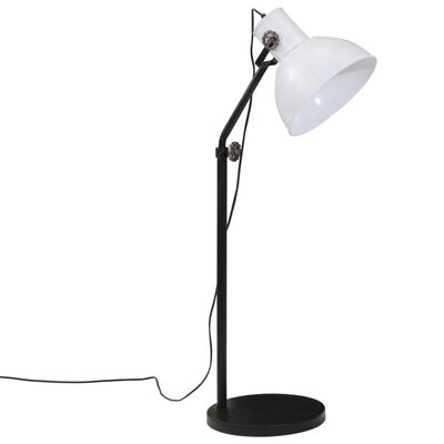 vidaXL Podna svjetiljka 25 W bijela 30x30x90-150 cm E27