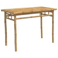 vidaXL Vrtni blagovaonski stol 110 x 55 x 75 cm od bambusa