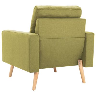 vidaXL 2-dijelni set sofa od tkanine zeleni