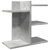 vidaXL Organizator za stol boja betona 42x21,5x42 cm konstruirano drvo