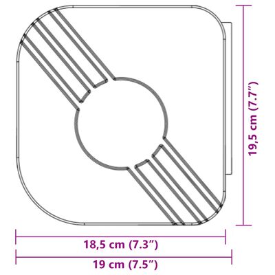 vidaXL Tenda na uvlačenje plavo-bijela 5 x 3 m od tkanine i aluminija