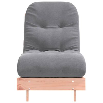 vidaXL Futon na razvlačenje s madracem 60x206x11 cm masivna duglazija