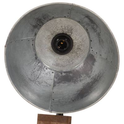 vidaXL Podna svjetiljka 25 W vintage srebrna 45 x 45 x 120 cm E27