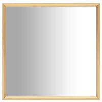 vidaXL Ogledalo zlatno 40 x 40 cm
