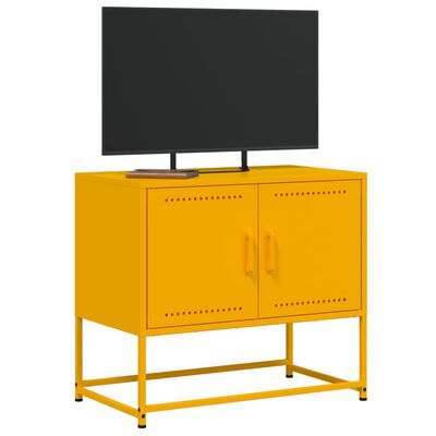 vidaXL TV ormarić boja senfa 68,5 x 39 x 60,5 cm čelični