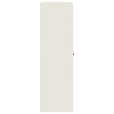 vidaXL Ormarić za spise bijeli 90 x 40 x 140 cm čelični