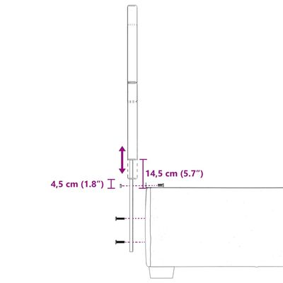 vidaXL Box spring krevet s madracem tamnosivi 90x190 cm baršunasti