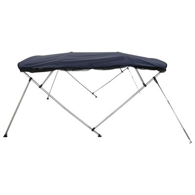 vidaXL Tenda bimini s 4 luka i mrežastim zidovima 243x(200-213)x137 cm