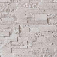 vidaXL Zidna tapeta 3D s izgledom kamena krem 10 x 0,53 m netkana