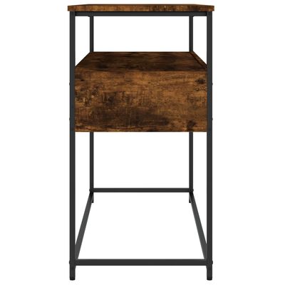 vidaXL Konzolni stol boja hrasta 100x40x75 cm od konstruiranog drva