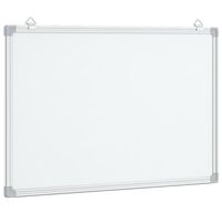 vidaXL Magnetna ploča bijela 40 x 30 x 1,7 cm aluminijska