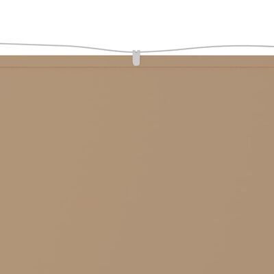 vidaXL Okomita tenda smeđe-siva 60 x 360 cm od tkanine Oxford