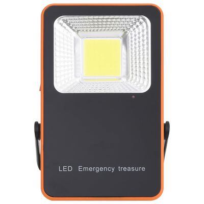 vidaXL LED reflektor 5 W ledeno bijeli od ABS-a