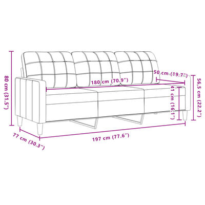 vidaXL 2-dijelni set sofa s jastucima crni baršunasti