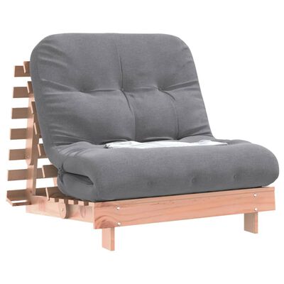 vidaXL Futon na razvlačenje s madracem 80x206x11 cm masivna duglazija