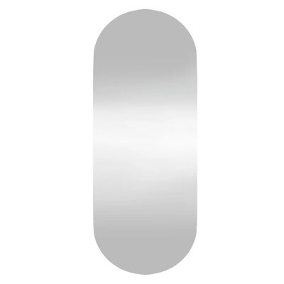 vidaXL Zidno ogledalo 20x50 cm stakleno ovalno