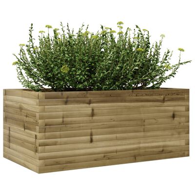 vidaXL Vrtna sadilica 110x60x45,5 cm od impregnirane borovine