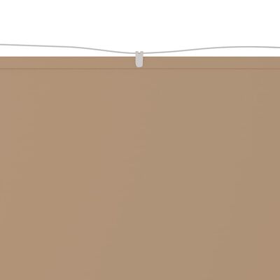 vidaXL Okomita tenda smeđe-siva 100 x 420 cm od tkanine Oxford