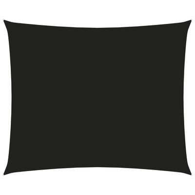 vidaXL Jedro protiv sunca od tkanine Oxford pravokutno 2 x 3 m crno