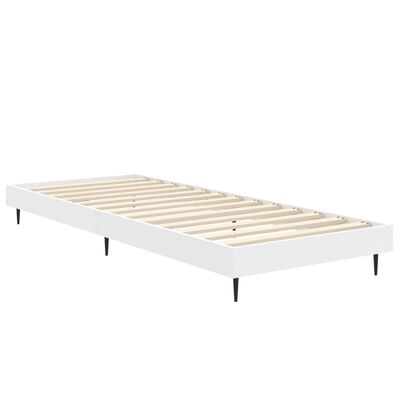 vidaXL Okvir za krevet bijeli 90x190 cm konstruirano drvo