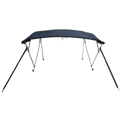 vidaXL Tenda bimini s 4 luka i mrežastim zidovima 243x(200-213)x137 cm