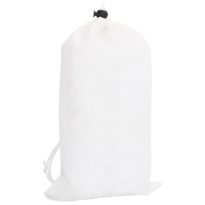 vidaXL Kamuflažna mreža s torbom za pohranu 292 x 213 m bijela
