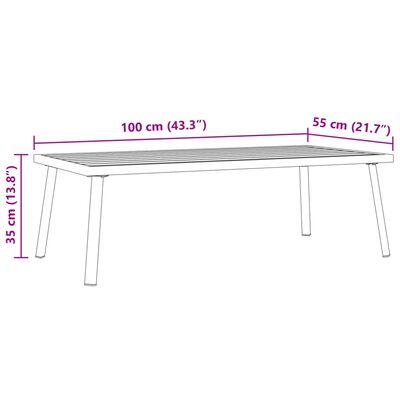 vidaXL Set vrtnih sofa s jastucima crni od čelika i tekstilena