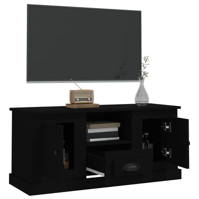 vidaXL TV ormarić crni 100x35,5x45 cm od konstruiranog drva