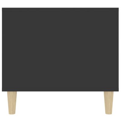 vidaXL Stolić za kavu crni 90 x 49 x 45 cm od konstruiranog drva