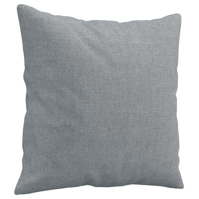vidaXL 2-dijelni set sofa s jastucima svjetlosivi od tkanine