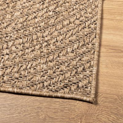 vidaXL Tepih ZIZUR 160 x 230 cm s izgledom jute unutarnji i vanjski