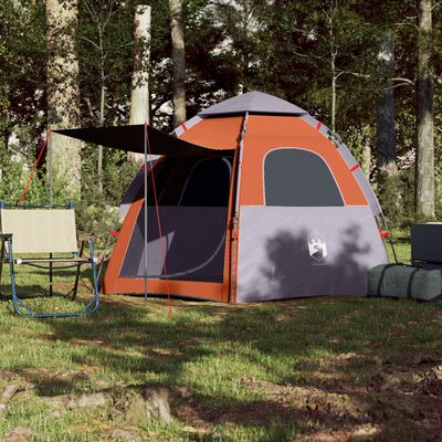 vidaXL Šator s kabinom za kampiranje za 4 osobe brzo otpuštanje