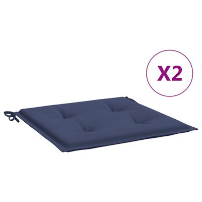 vidaXL Jastuci za palete 2 kom modri 50 x 50 x 3 cm od tkanine Oxford