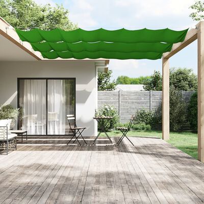 vidaXL Okomita tenda svjetlozelena 60 x 600 cm od tkanine Oxford