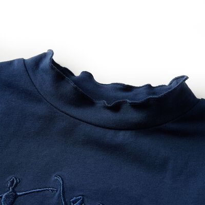 Dječja majica dugih rukava modra 92