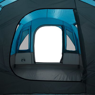vidaXL Tunelski šator za kampiranje za 3 osobe plavi vodootporni