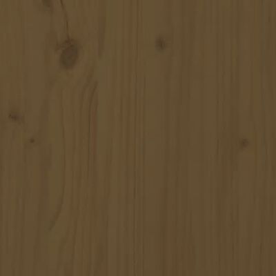 vidaXL Komoda boja meda 83 x 41,5 x 100 cm od masivne borovine