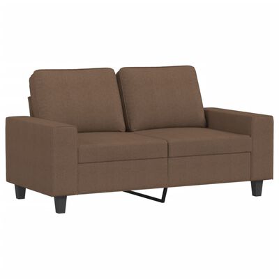 vidaXL 3-dijelni set sofa smeđi od tkanine