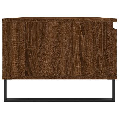 vidaXL Stolić za kavu smeđa boja hrasta 90x50x36,5cm konstruirano drvo