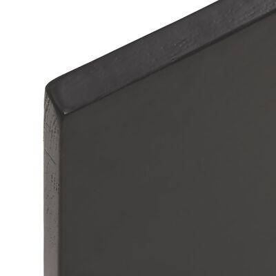 vidaXL Kupaonska radna ploča tamnosmeđa 60x60x2 cm tretirano drvo
