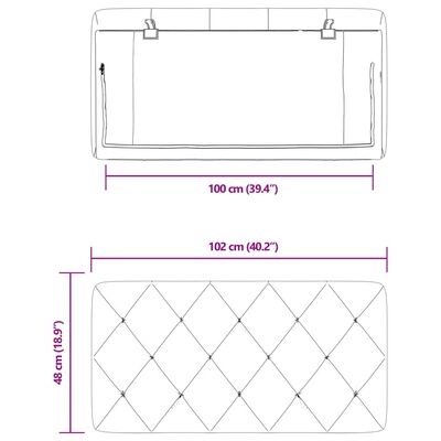 vidaXL Jastuk za uzglavlje svjetlosivi 100 cm baršunasti